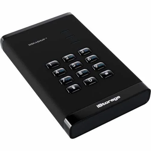 DISKASHUR3 HDD 256-BIT 1TB - IS-DA3-256-1000-B - ISDA32561000B